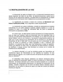 Digitalizacion de la voz