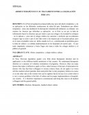 Aborto terapéutico y su tratamiento por la legislación peruana