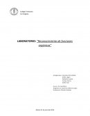 LABORATORIO: “Reconocimiento de funciones orgánicas”