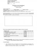 Evaluación Lectura Domiciliaria: Formas de volver a casa