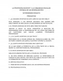 LA PROFESIÓN DOCENTE Y LA COMUNIDAD ESCOLAR: CRÓNICA DE UN DESENCUENTRO. PREGUNTAS