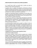 DERECHOS REALES DE GARATIA EN EL DERECHO ROMANO