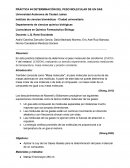 En esta practica trataremos de determinar el peso molecular del cloroformo (CHCl3) Y del metanol (CH3OH); realizando un sencillo experimento, realizando mediciones de temperatura, masa molecular y presión constante.