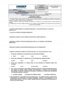 CONTESTE CORRECTAMENTE LAS SIGUIENTES PREGUNTAS