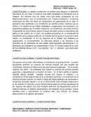 Derecho. CONSTITUCION FORMAL Y CONSTITUCION MATERIAL