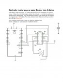 Controlar motor paso a paso Bipolar con Arduino