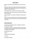 Resumen Algunos lineamientos para realizar una estufa solar