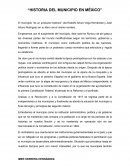 El municipio “es un producto histórico” cita Rodolfo Arturo Vega Hernández y José Arturo Rodríguez en su libro con el mismo nombre