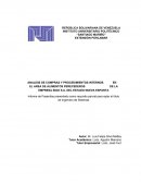 Analisis de compras pasantias