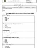 Evaluación el libro de la selva