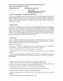 PROYECTO DE ESCUELAS DE FORMACION E INICIACION DEPORTIVA