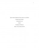 Tipo de vida de las diferentes clases sociales en Los Albañiles