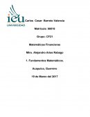 Matemáticas Financieras Fundamentos Matemáticos