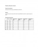 Práctica selección natural