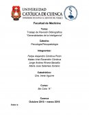 Trabajo de Revisión Bibliográfica “Generalidades de la Inteligencia”