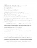 Fundamentos filosóficos de la educación