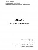 ENSAYO LA LUCHA POR UN SUEÑO