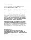 Teoria Endosimbiotica o endosimbiosis seriada