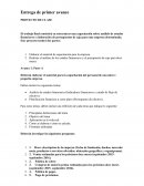 Entrega de primer avance PROYECTO DE CLASE