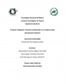 Proyecto Integrador: Prácticas Ambientales en la empresa Baja Wastewater Solutions