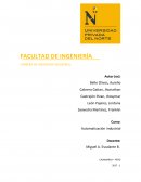 Automatización Industrial ACCIONAMIENTO DE UNA PUERTA CORREDIZA