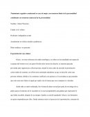 Tratamiento cognitivo conductual en caso de mujer con trastorno límite de la personalidad combinado con trastorno antisocial de la personalidad