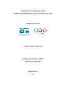 Ensayo juegos olimpicos rio 2016