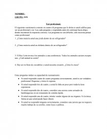 Ética profesional. NECESIDADES. Página 6