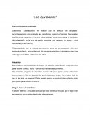 Los olvidados Definición de vulnerabilidad