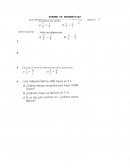 EXAMEN DE MATEMÁTICAS ASIGNATURAS: Aritmética y Geometría GRADO: 7°