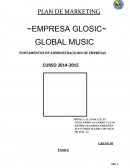 PLAN DE MARKETING ~EMPRESA GLOSIC~