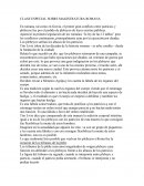 CLASE ESPECIAL SOBRE MAGISTRATURA ROMANA