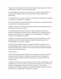 Ética profesional. NECESIDADES. Página 2