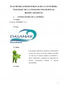 PLAN DE RELACIONES PÚBLICAS DE LA CEVICHERÍA “DASAMAR” DE LA CIUDAD DE CHACHAPOYAS, REGIÓN AMAZONAS