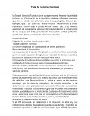 Tasa de seguridad turistica