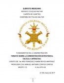 ENSAYO SOBRE LA ADMINISTRACIÓN ESTRATÉGICA, TÁCTICA Y OPERATIVA