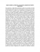 ENSAYO SOBRE LA CRISIS DE LA SALUD EN EL MUNICIPIO DE PUERTO LIBERTADOR.