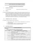 SILABO DE CONTROL MANUAL DE EXISTENCIA