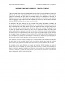 INFORME SOBRE MEGA FABRICAS “CERVEZA CORONA”