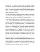 Actividad de Aplicación Ciencias Sociales. Memorias de un mexicano