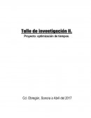 Medición de tiempos de Álvarez Negosheva Enrique