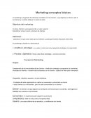 Marketing conceptos básicos