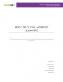 MODELOS DE EVALUACION DE DESEMPEÑO “Es la mejor forma de lograr un aumento de la productividad, calidad, desempeño y rendimiento del trabajador