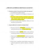 Cómo son las empresas orientadas a los datos?