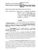 Modelo de alegato de desalojo