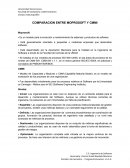 COMPARACION ENTRE MOPROSOFT Y CMMI