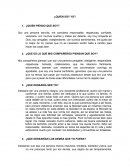 Quien soy ¿QUIEN PIENSO QUE SOY?