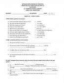 PART Complete these sentences using one verb in the past simple and the other in the past perfect