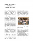 LA Diversidad en la Universidad Privada BOLIVIANA