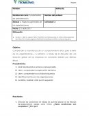 Organizaciones y su entorno. Aspectos generales de las organizaciones